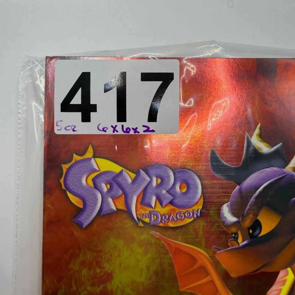 Sony PlayStation Spyro The Dragon Demo Disc PS1 Underground Retro Gaming 90s
